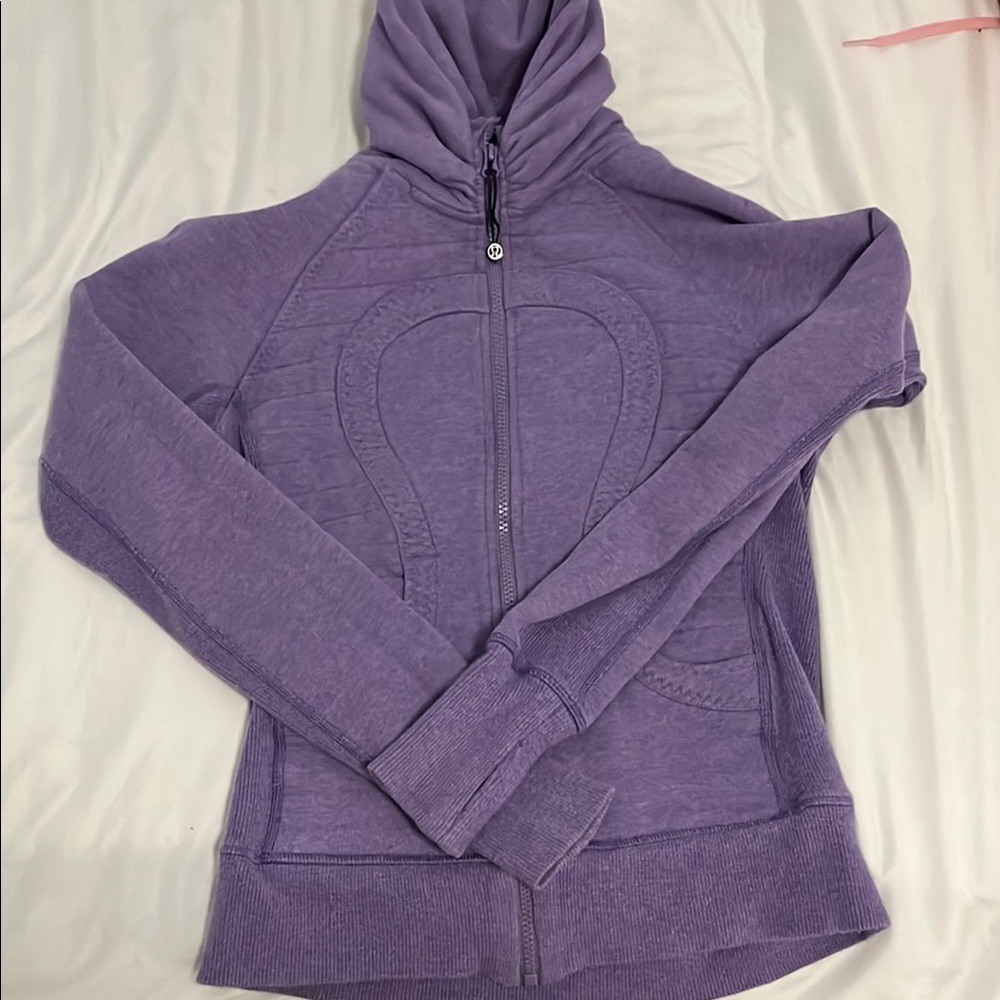 Lululemon Athletica Purple Fitted Hoodie